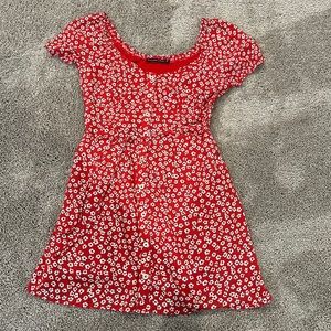 Abercrombie floral sundress. Red. Size small